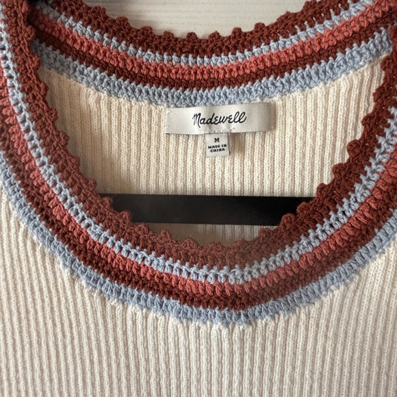 Madewell Cream Knit Women's Sweater - Picture 3 of 5